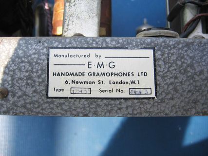 EMG Gramophone Reproducer DA-38